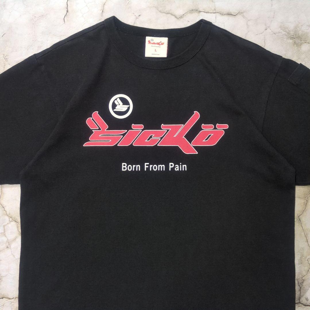 USA製 sicko Born From Pain ブラックボディ　Tシャツ