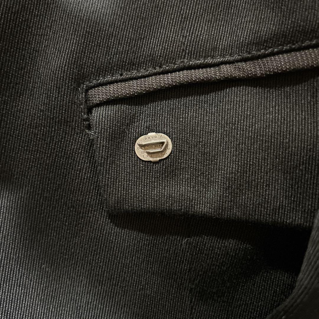 DIESEL ブラック テーラードジャケット