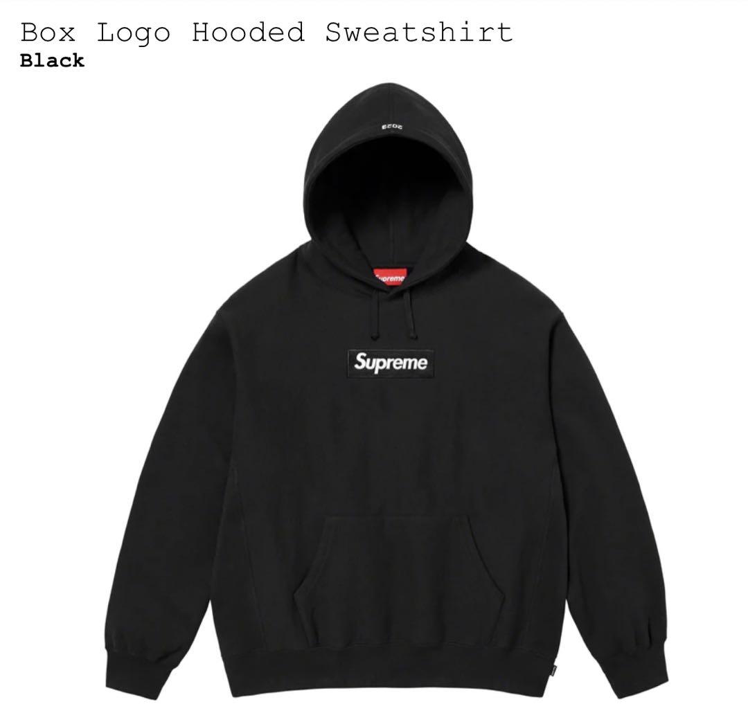L23FW Supreme BoxLogo Hooded Sweatshirt