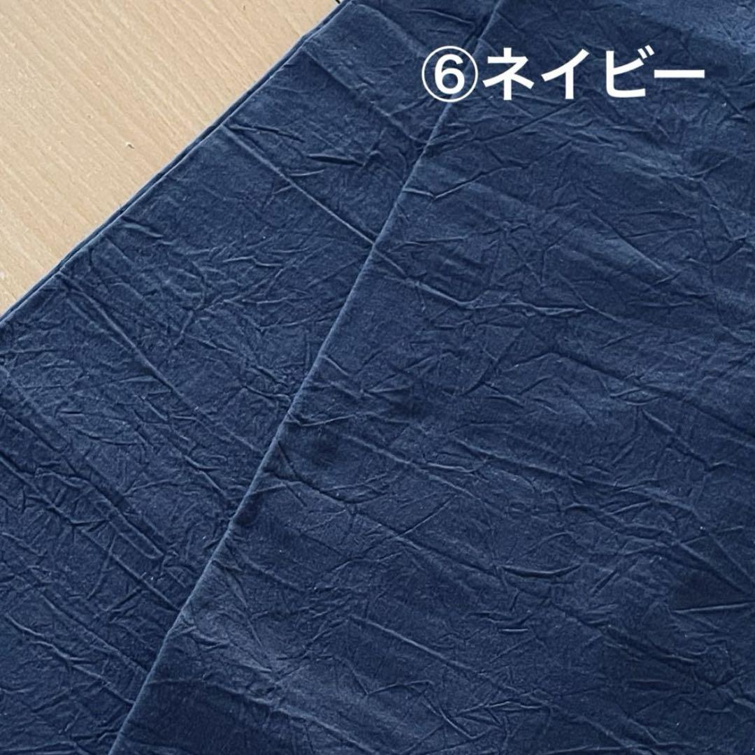ばあば様　ワッシャーコットン　ノースリーブワンピース