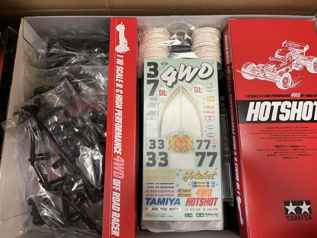 タミヤ 1/10 RC ホットショット「フルベアリング 組み立て済み 未走行」 1/10RC ホットショット (2007): RCモデル｜TAMIYA SHOP ONLINE