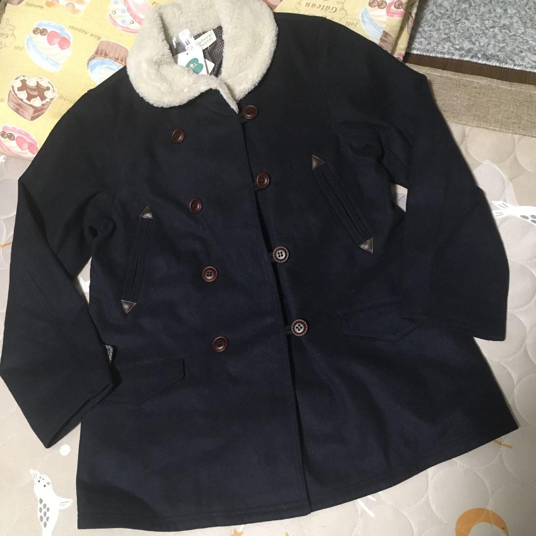 ネイビーボアコート 最終値下げしました!