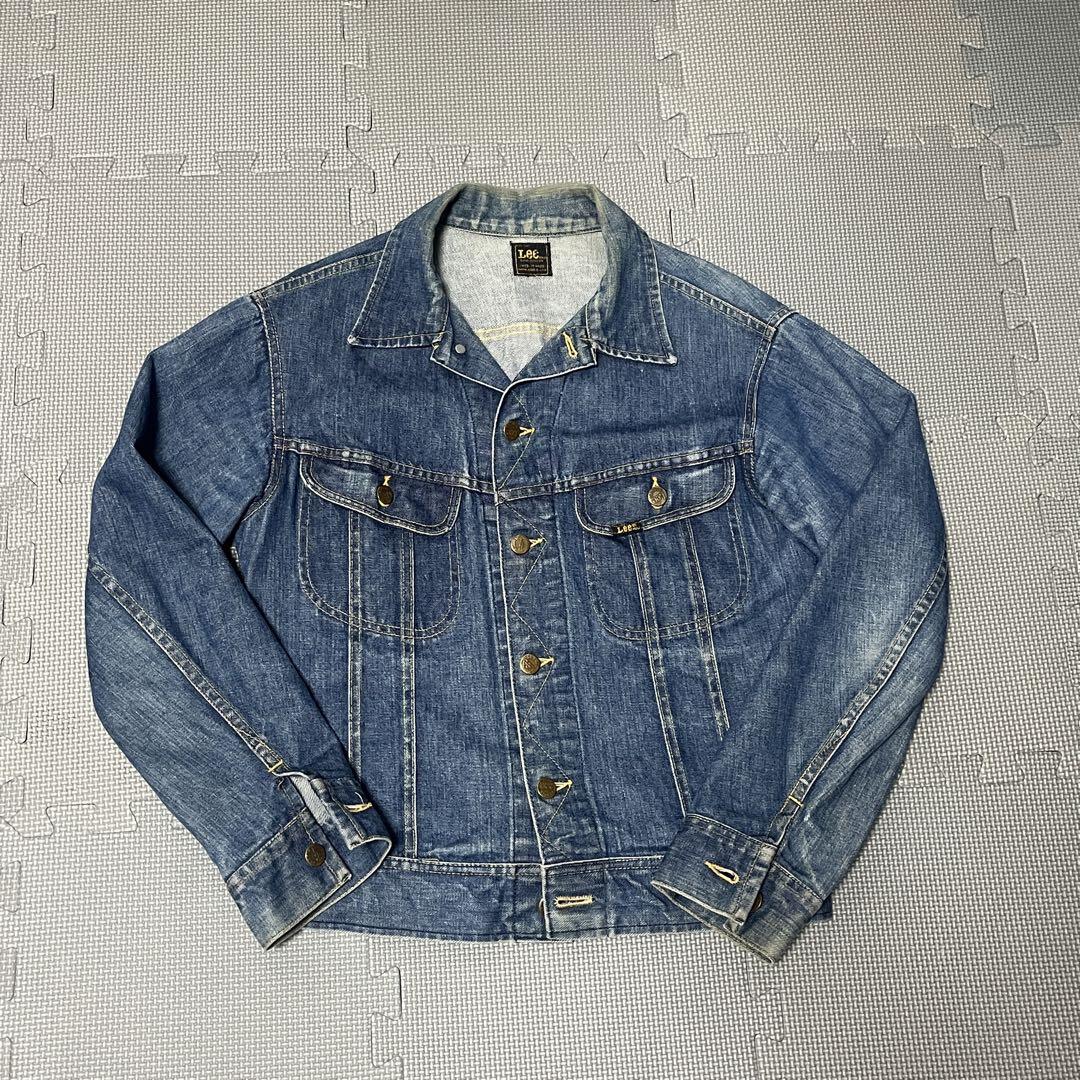 Lee 101j 220j デニムジャケット 色残り◎ USA製 70s