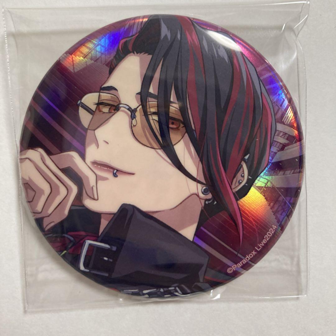 パラライ 缶バッジ 忠成 Paradox Live BIG缶バッジ 5th Anniversary 白 忠成【アニメ