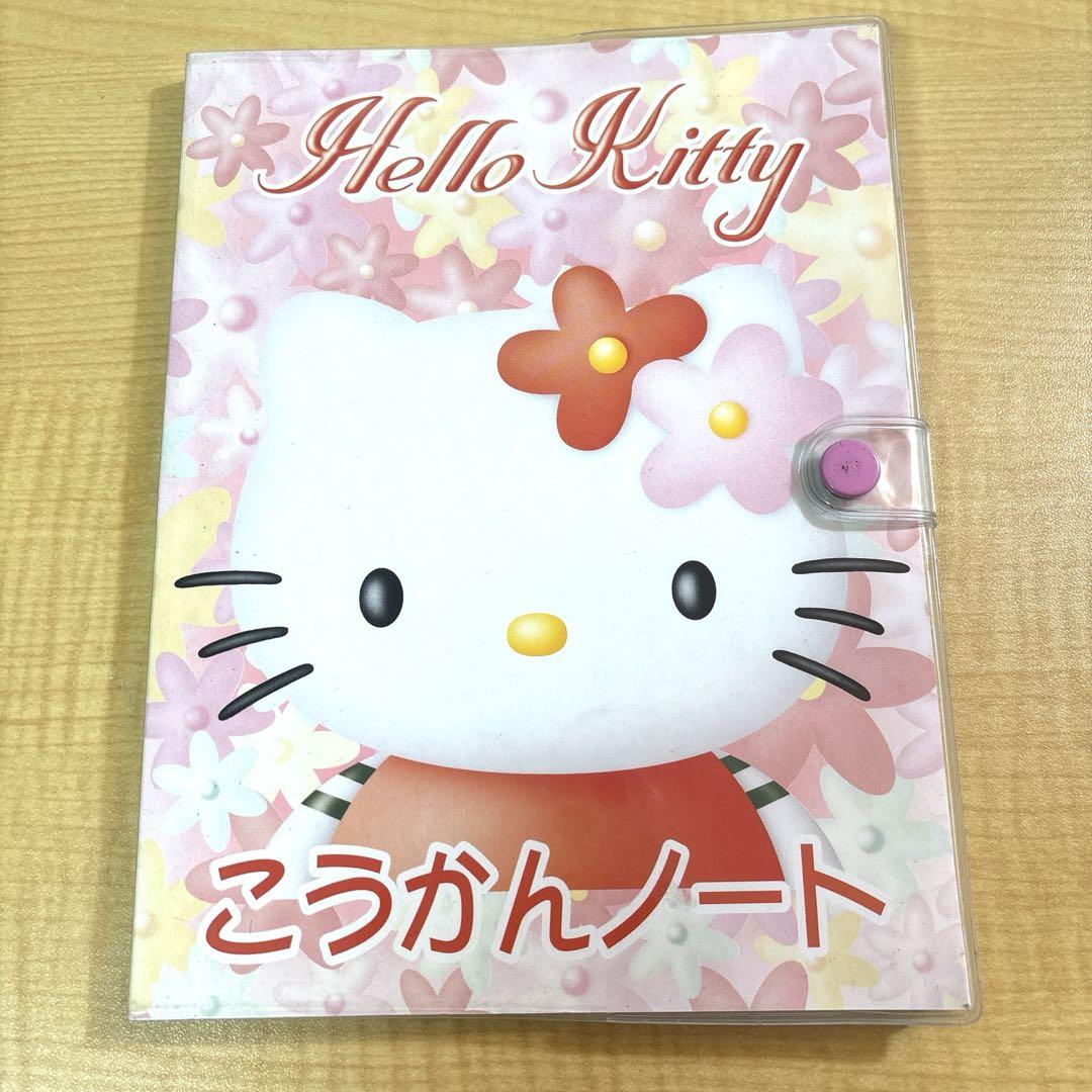 レア♡サンリオ♡キティ カオハナ ケース入り ダイカットメモ 1999年 レア♡サンリオ♡キティ カオハナ ケース入り ダイカットメモ