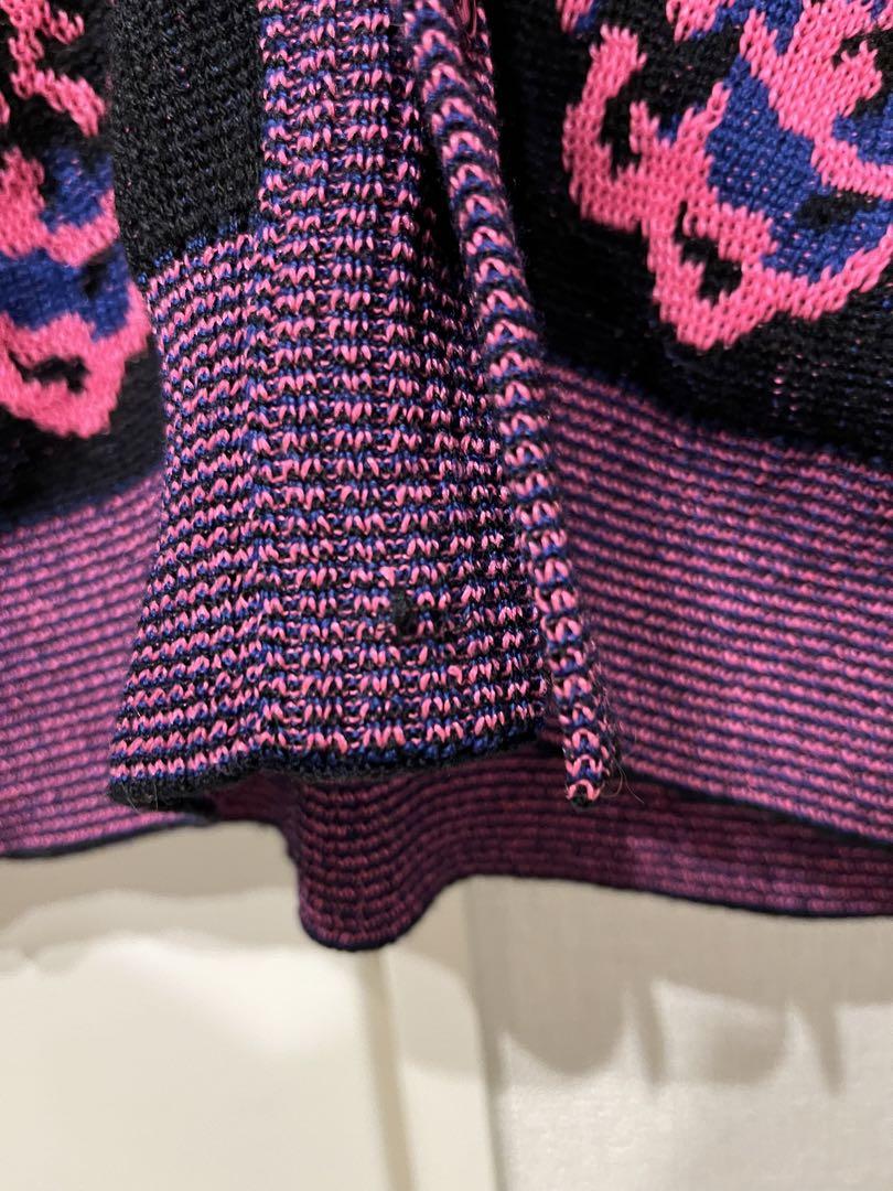 サンローランパリ 16SS フラワー カーディガン XS