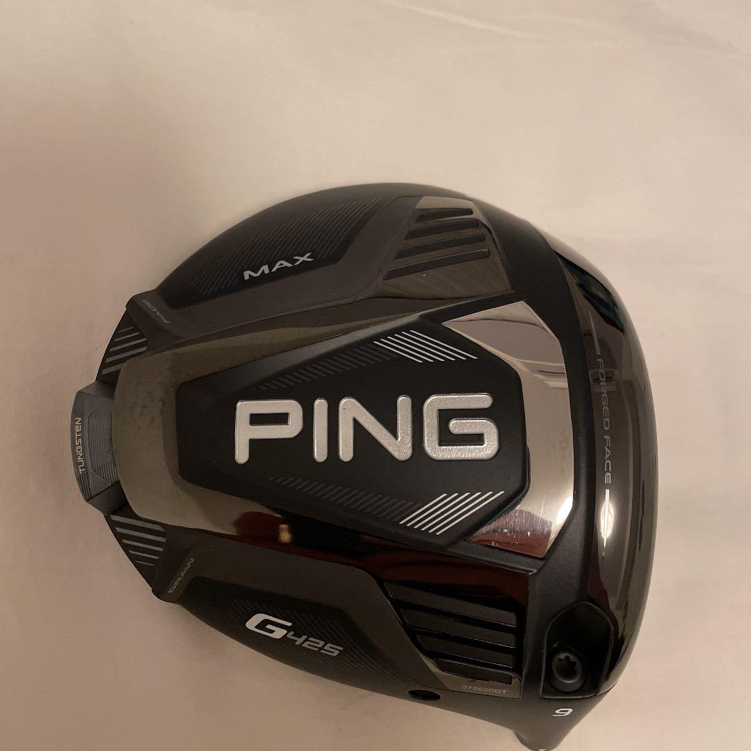 40%割引ブラック系楽天 【ほぼ新品】PING G425 MAXドライバー9 新型コロナ 【超美品】 ドライバー 9° MAX G425 PING クラブ