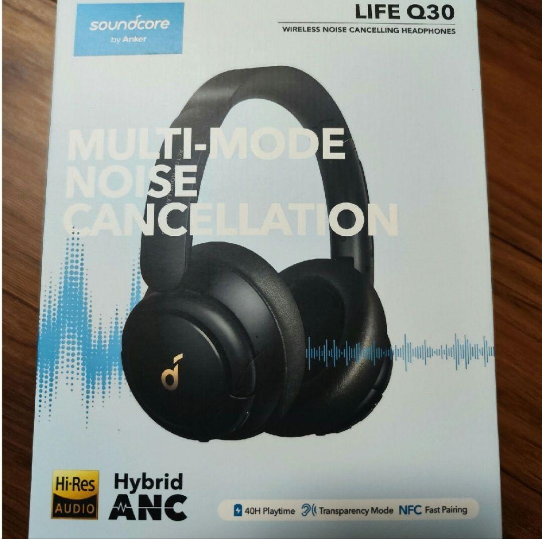 ヘッドフォン soundcore LIFE Q30 BLACK