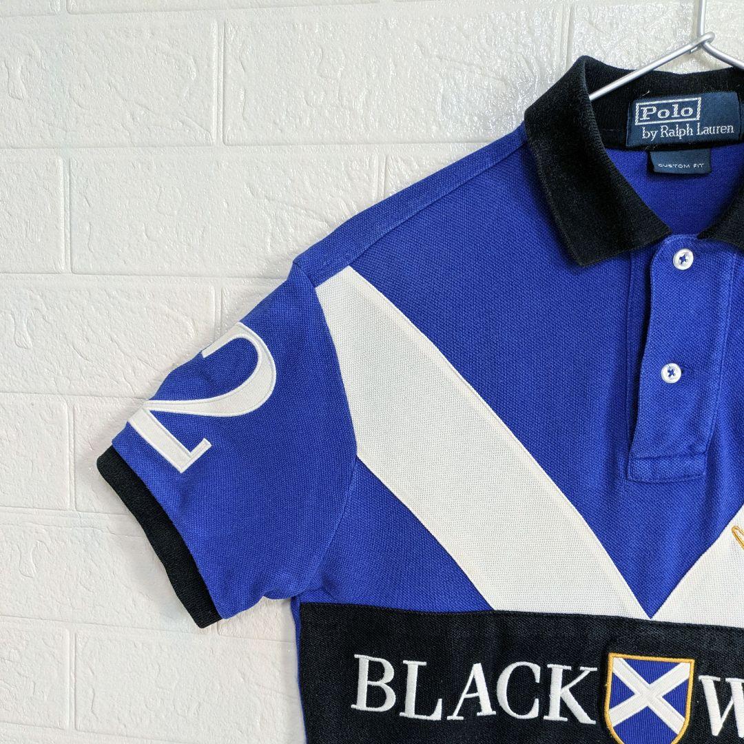 ポロラルフローレン ポロシャツ ビッグポニー ブラックウォッチ S/175 POLO RALPH LAUREN - ポロラルフローレン ポロシャツ ビッグ
