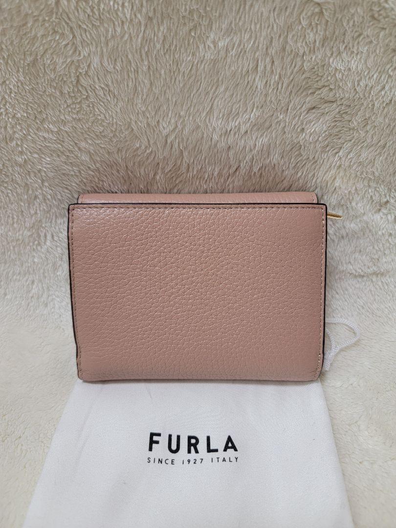 フルラ ピンク 三つ折り財布(FURLA)