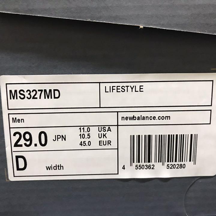 国産安い ニューバランス newbalance MS327 MD 29.0cm Q1fzH-m69815501540 得価2022