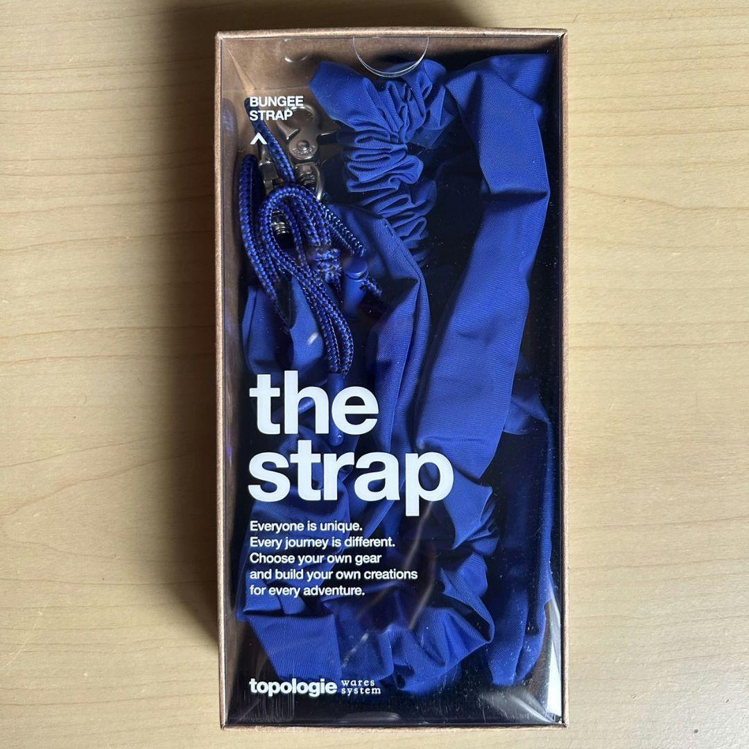 訳ありトポロジーBungee Strapバンジーストラップ ブルー Bungee Strap / Topologie Red【ストラップ単体】 – Topologie
