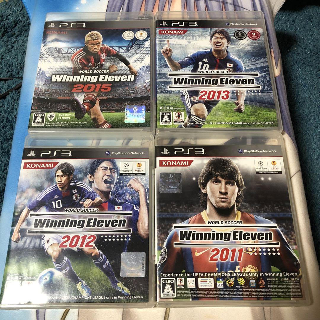 Ps3 ウイニングイレブン シリーズ4本セット メルカリ