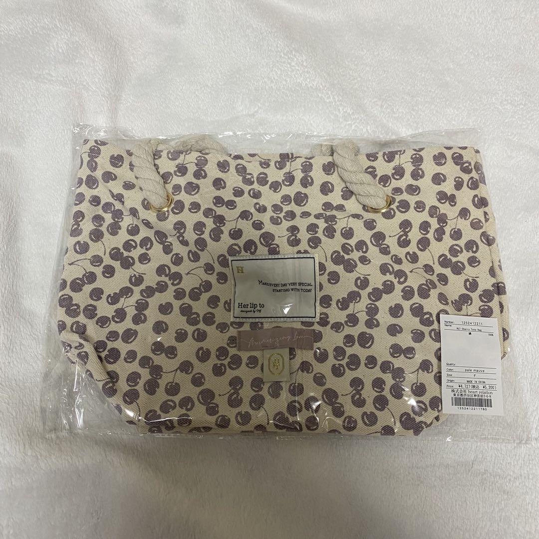 Her lip to CherryToteBag 2025 palemauve - メルカリ