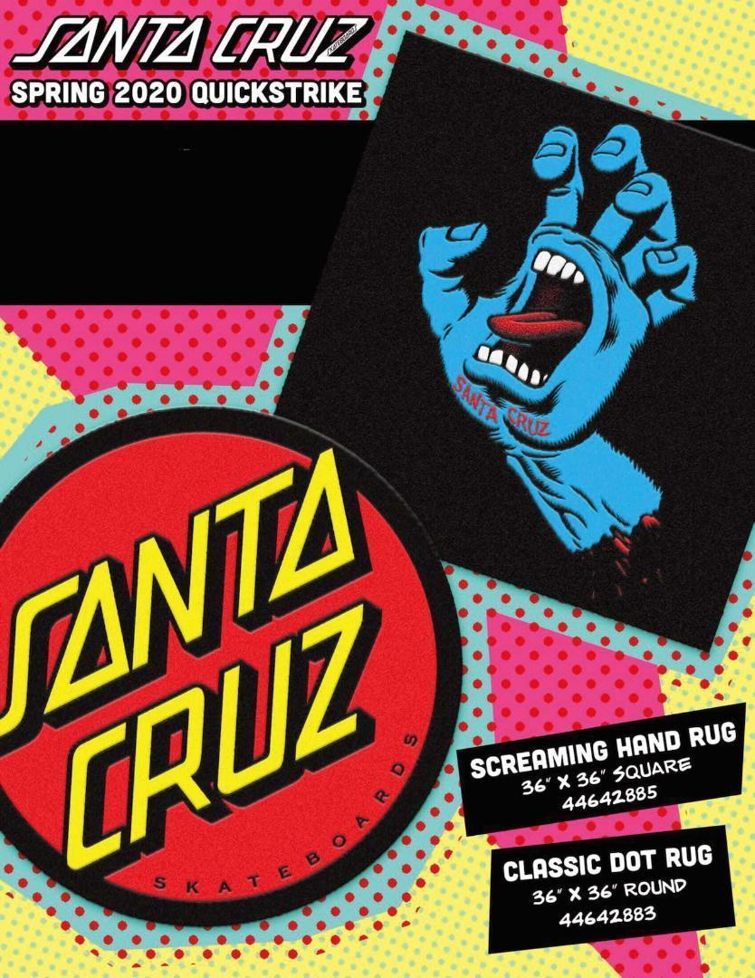 新品SANTA CRUZ Classic Dot Rug ラグマット カーペット