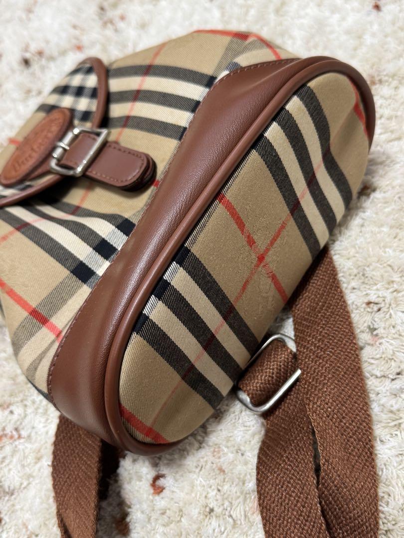 【美品】Burberry ミニリュック ミニバッグ バーバリー ノバチェック