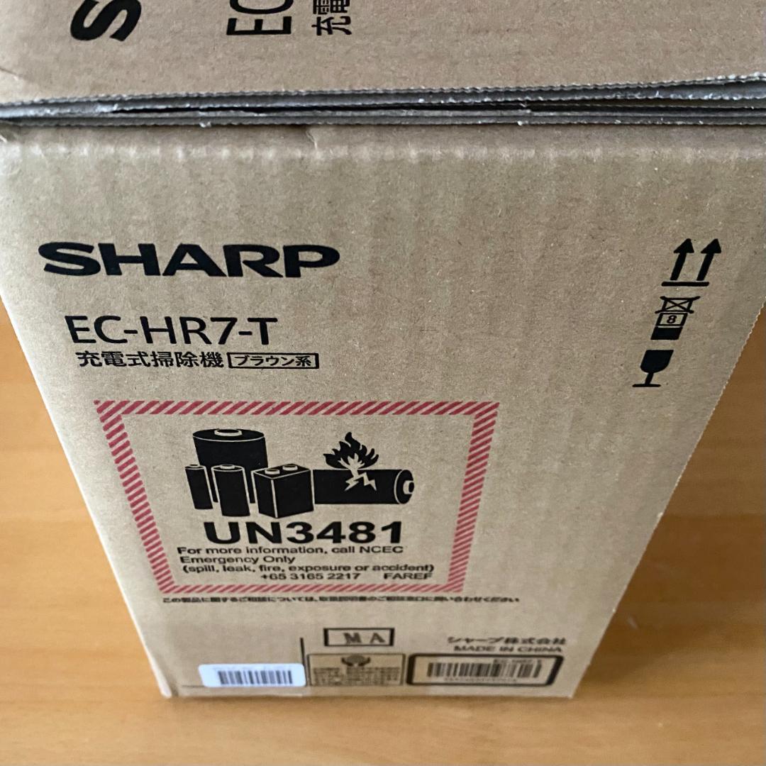 モデル SHARP 掃除機 コードレス 新品未開封 5jtUY-m69823501449 シャープ EC-HR7 ℕグにつきま