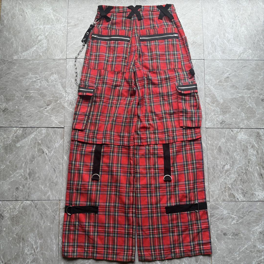 パンツ archive check chain bondage pants y2k