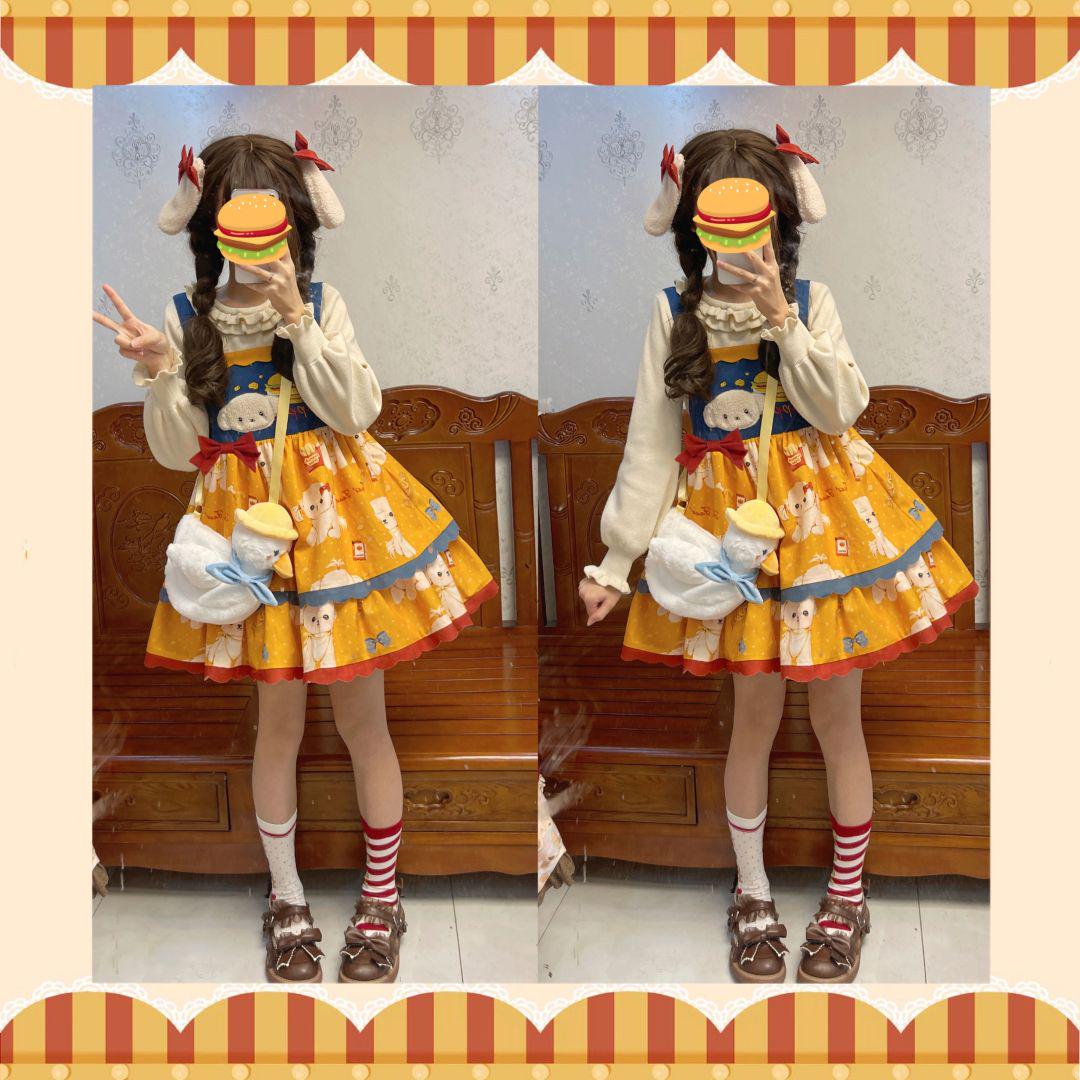 LO716 lolita オリジナル 洋服 ロリータ ワンピース