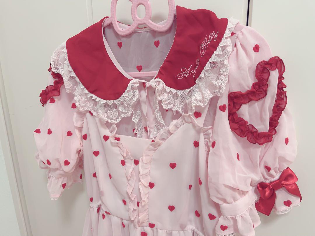 MILK(ミルク) レッドハートdollベビードールワンピース MILK（ミルク）の「レッドハート doll（ワンピース）」 - WEAR