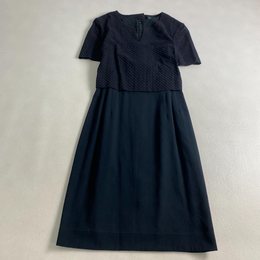 アクリス　ワンピース　黒　希少　ビスコース　ブラック AKRIS　レディース