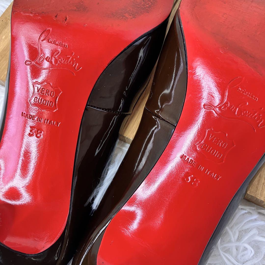 クリスチャン ルブタン Dolly Pump パンプス パテント レザー