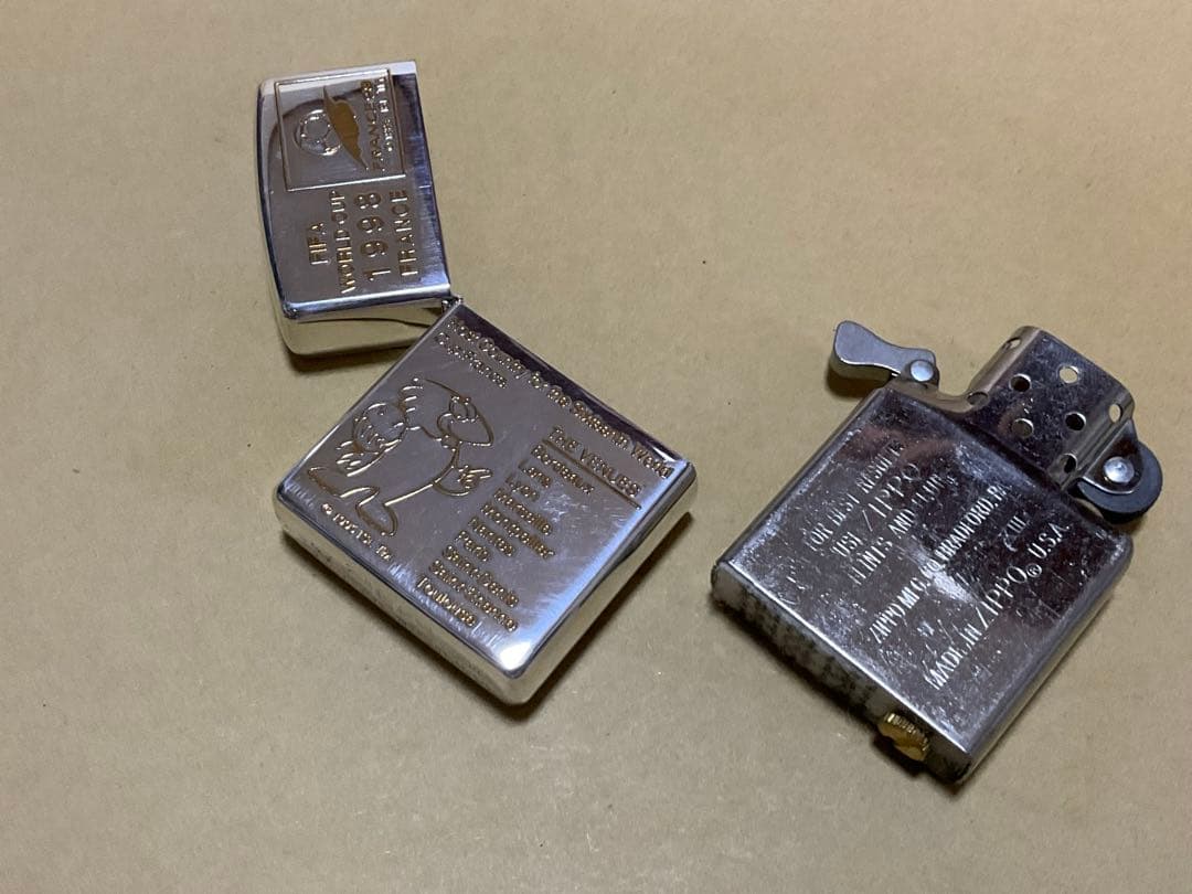 Zippo ワールドカップフランス大会記念ZIPPO KIN-KAAI_COM