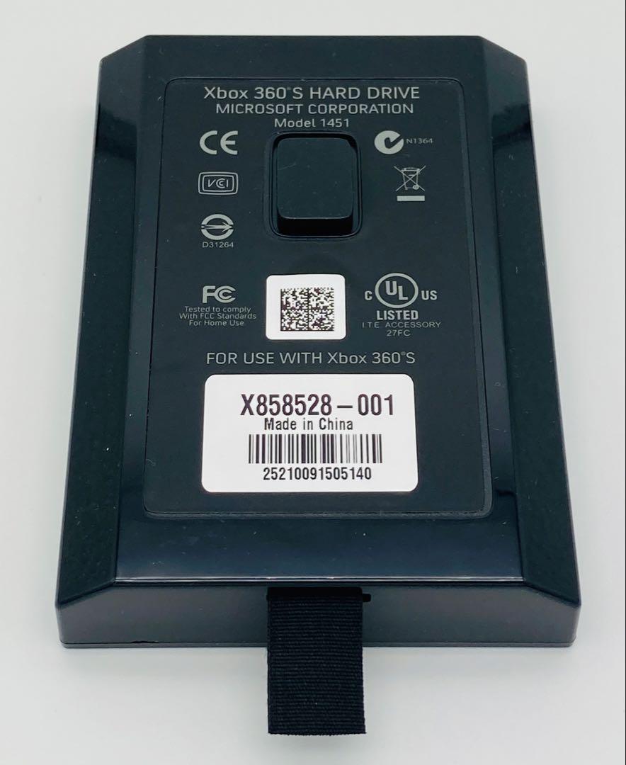 純正 Xbox 360 S メディア ハードディスク 320GB