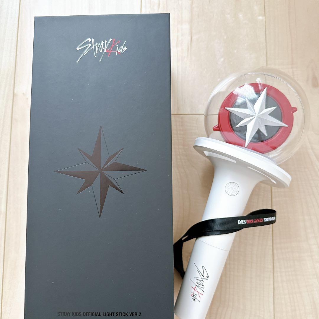 straykids ペンライトver.2 (おまけ公式トレカ付) 楽天市場】StrayKids ペンライト OFFICIAL LIGHT STICK VER.2