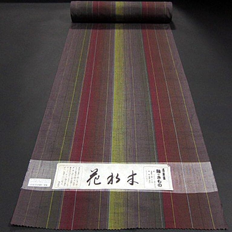 正絹 西陣織紬着尺新品、♥