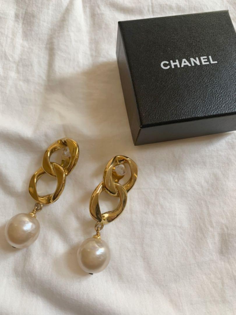 祝開店！大放出セール開催中 CHANEL パール ヴィンテージ ピアス アクセサリー