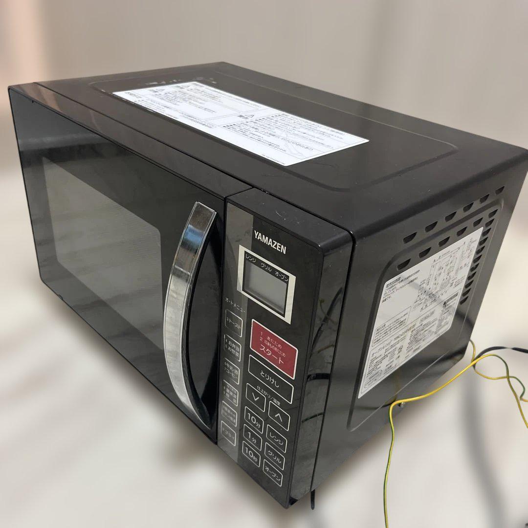 山善　オーブンレンジ本体　YRC-016VE 電子レンジ　説明書付　2017年製