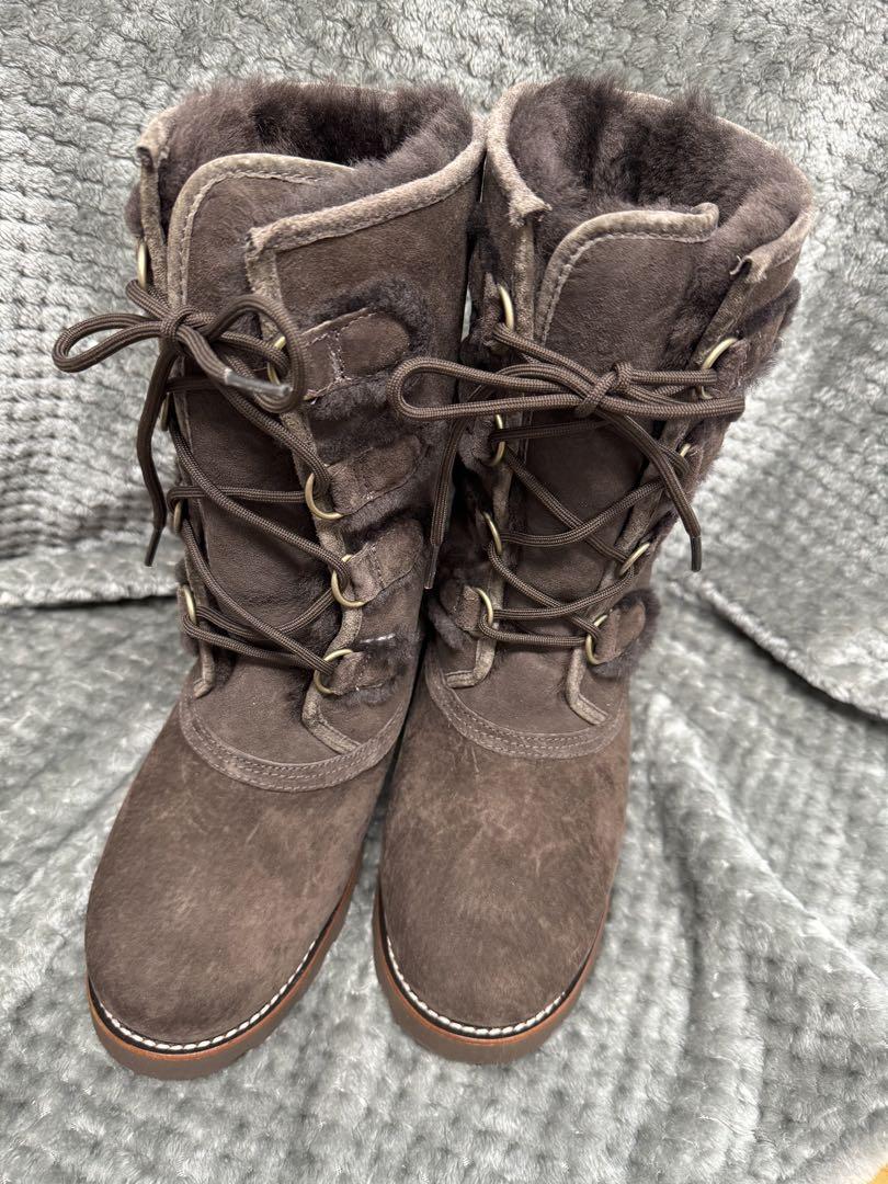 お値段見直し❣️UGG  ブーツ　ROMMY  ブラウン未使用品　サイズ8