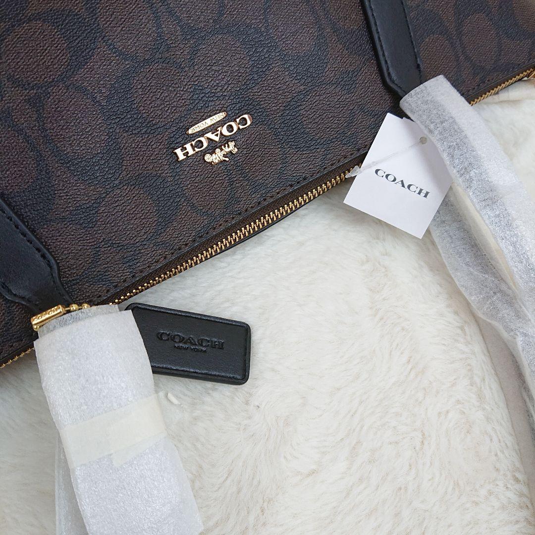 ✨新品未使用✨ コーチ COACH トートバッグ 4455 ジップ シグネチャー