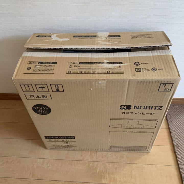 NORITZ GFH-4005S W5 LPガス未使用品 Subara shii - ファンヒーター NORITZ GFH-4005S W5 LPガス未使用品 Subara shii - ファンヒーター