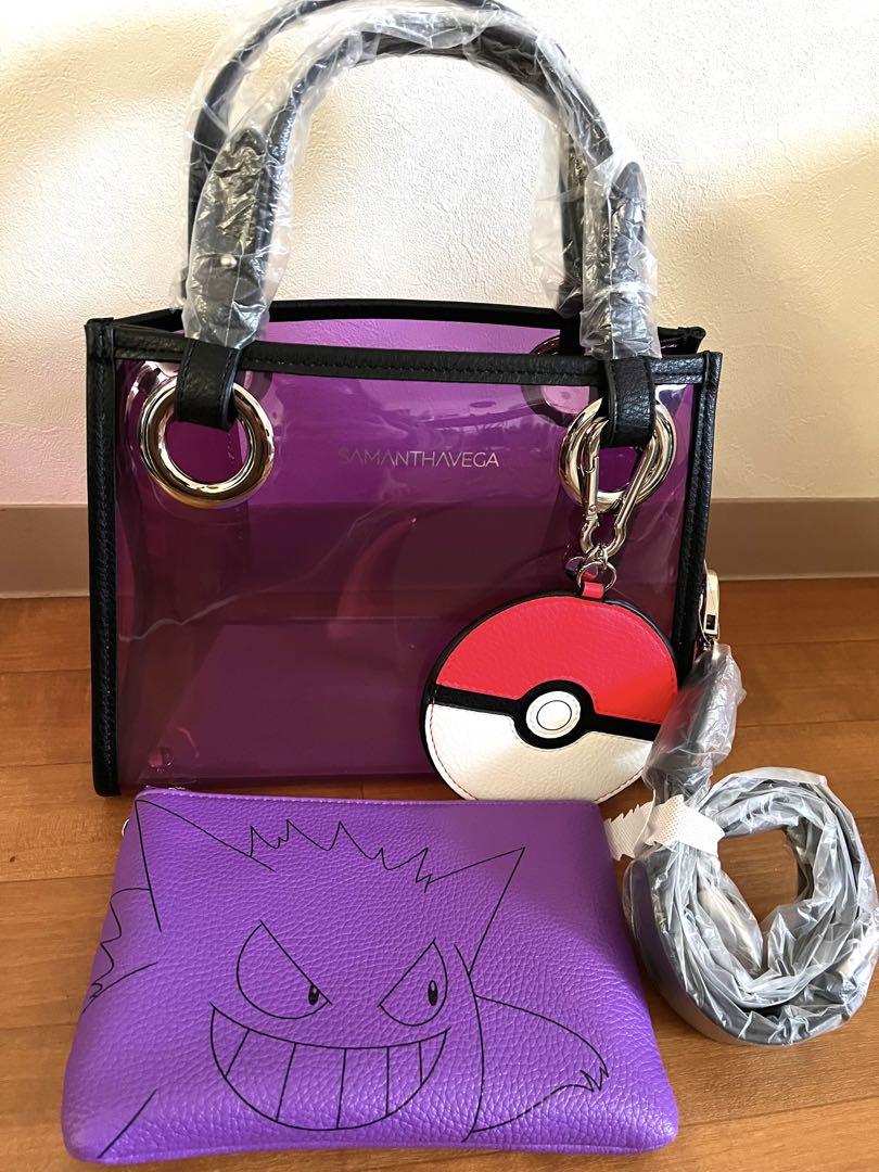 新品　SAMANTHAVEGA ポケモン ゲンガー メイクポーチ　化粧ポーチ 新品SAMANTHAVEGA ポケモン ゲンガー メイクポーチ化粧ポーチ
