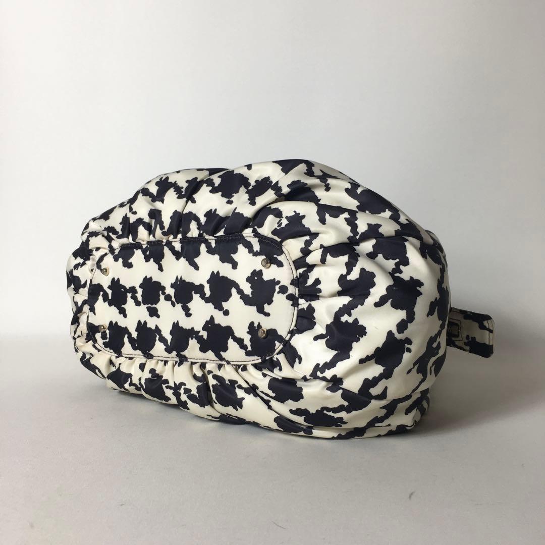 2509-117｜ケイトスペード ハンドバッグ ブラック 総柄