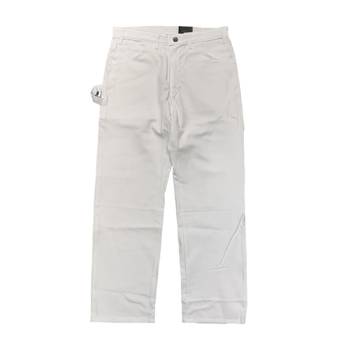 新品34x30 ホワイト DICKIES ペインター ワーク パンツ