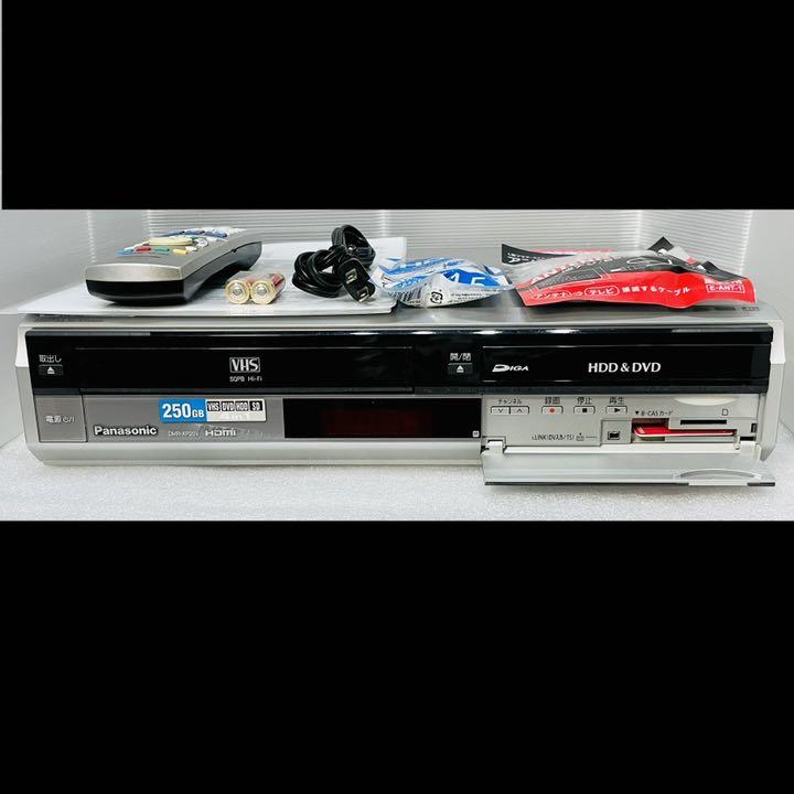 美品☆パナソニック DMR-XP20V HDD内蔵VHS一体型DVDレコーダー 概要 HDD内蔵VHS一体型DVDレコーダー DMR-XP20V | ブルーレイ