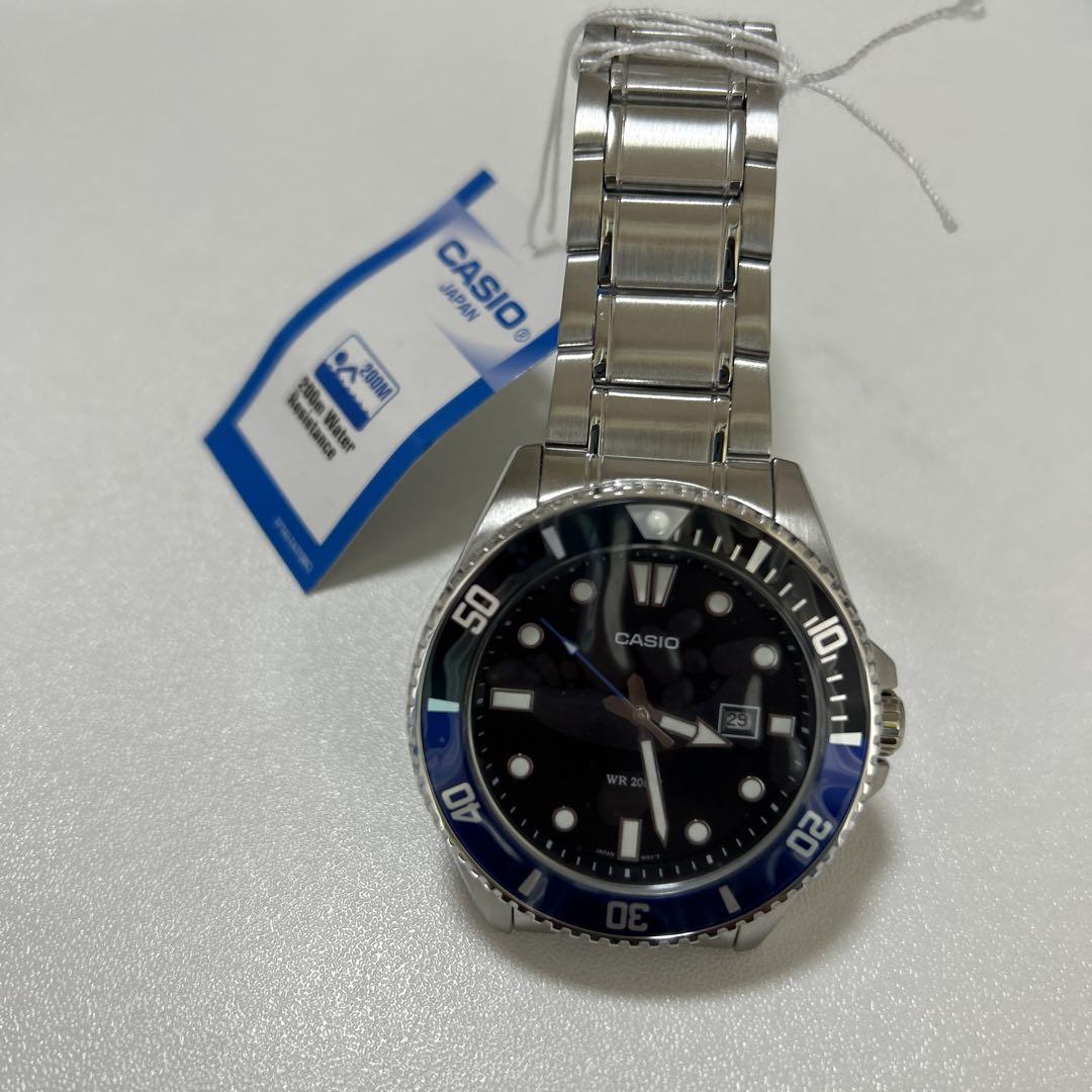 【限定特価】CASIO カシオ MDV-107D-1A2 アナログウォッチ