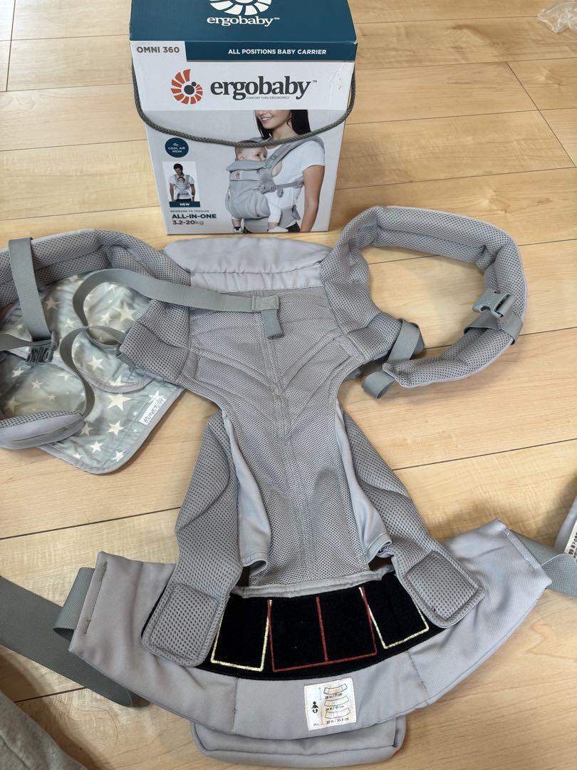 ergobaby OMNI 360 ヒップシート グレー