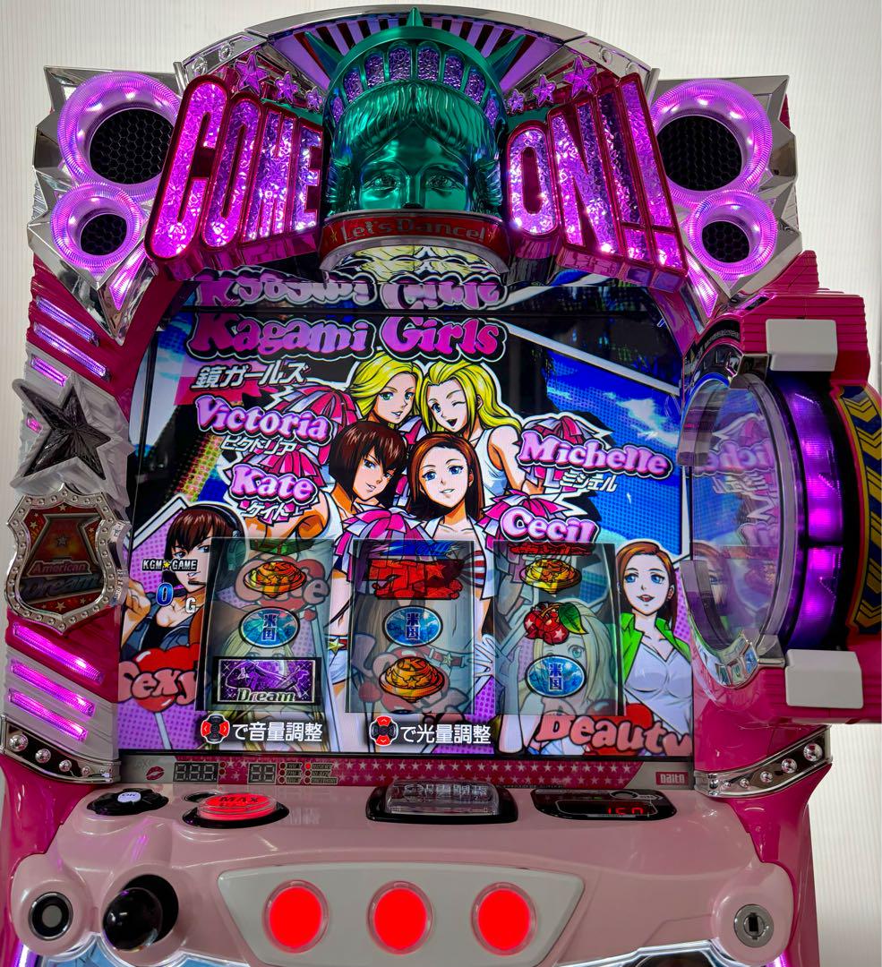 パチスロ実機エリートサラリーマン鏡ガールズパネル