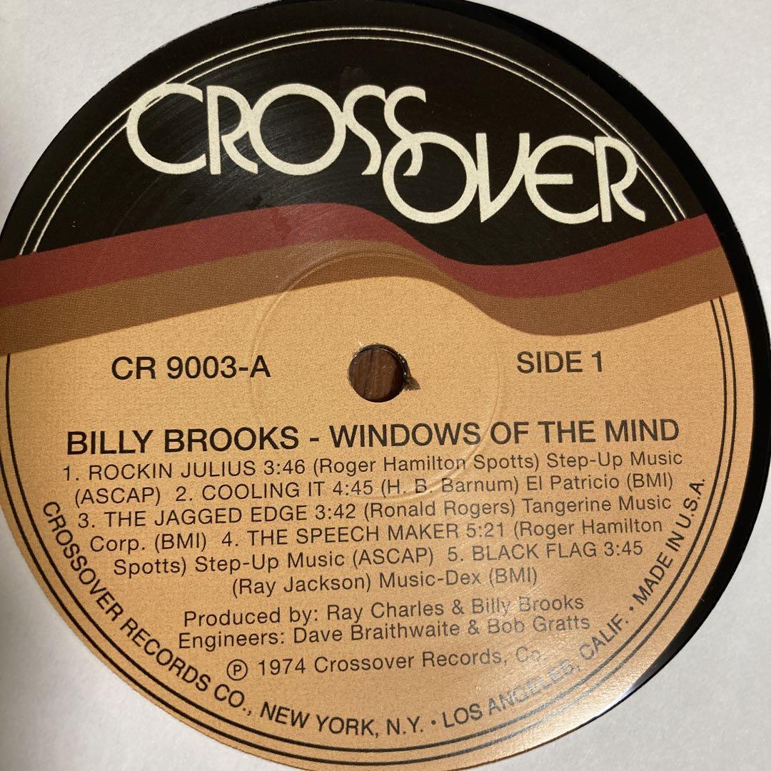 LP  BILLY BROOKS / WINDOWS OF THE MIND_画像1