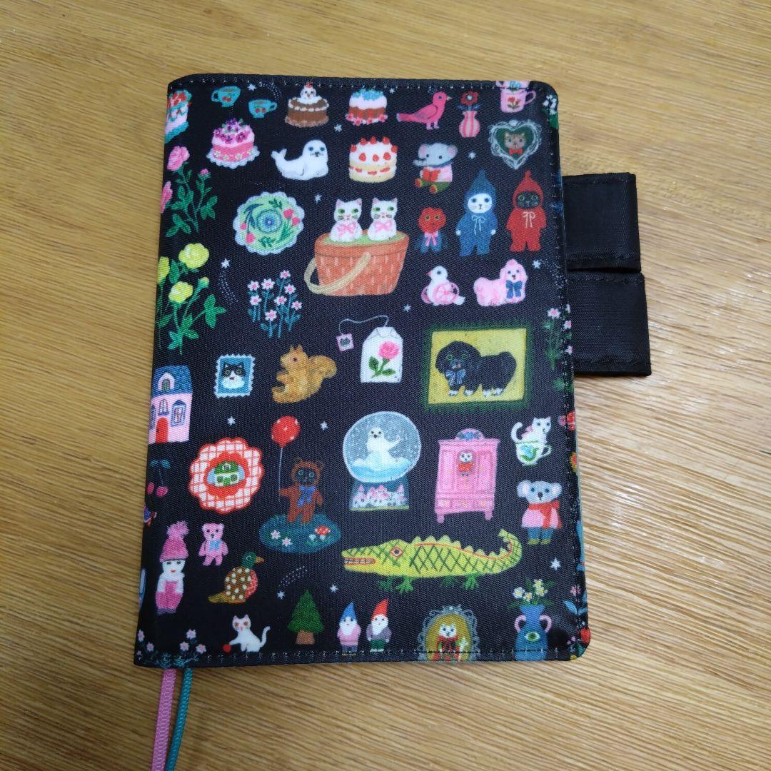 ほぼ日手帳用 カラフルな手帳カバー LIFEのBOOK ユミ 北岸 デザイン