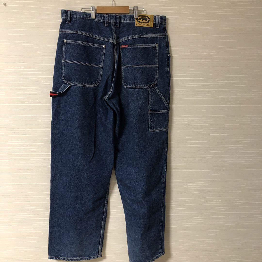 90s ECKO UNLTD エコーアンリミテッド　カーゴデニム　バギーデニム