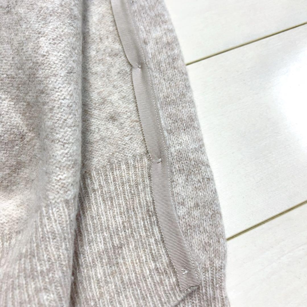 ☆Ralph Lauren☆ライトベージュカーディガン サイズ7f ホースロゴ