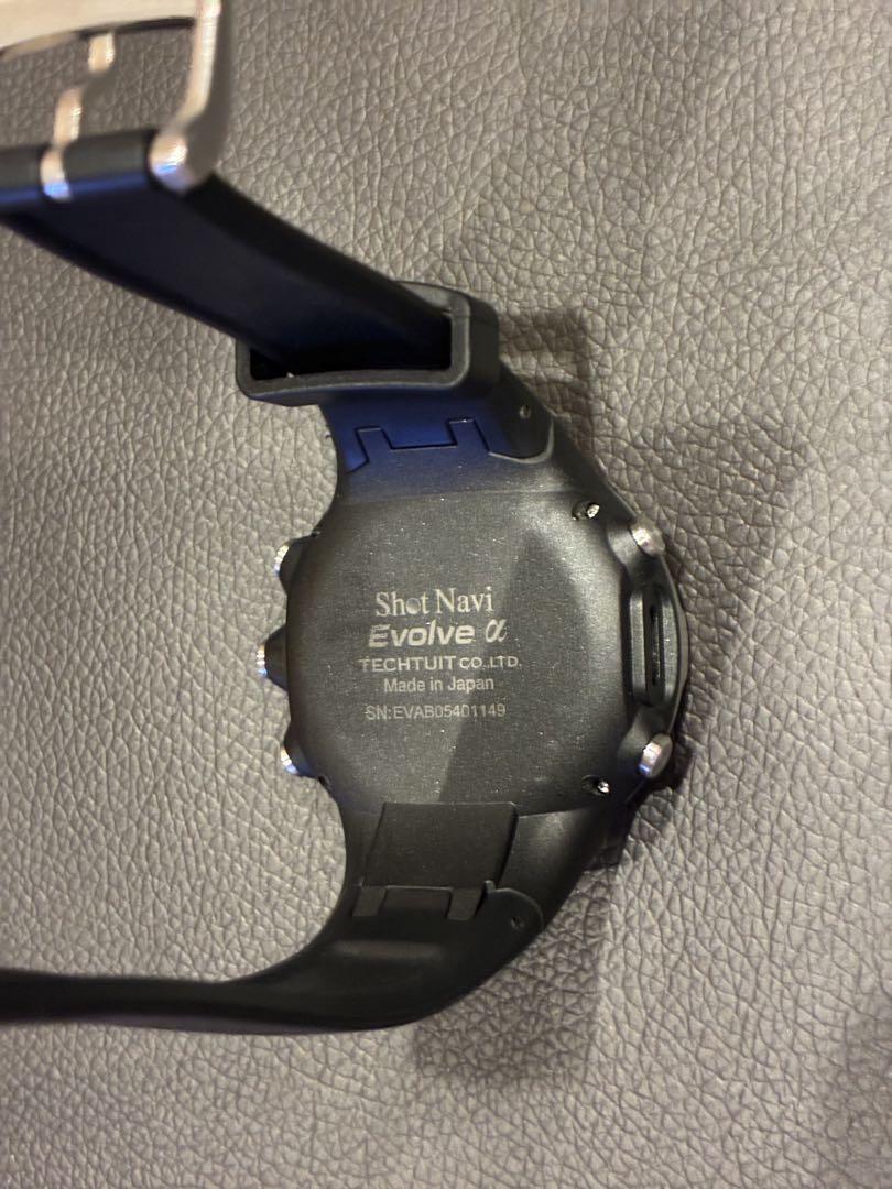 Shot Navi Evolve α Golf GPS Watch
