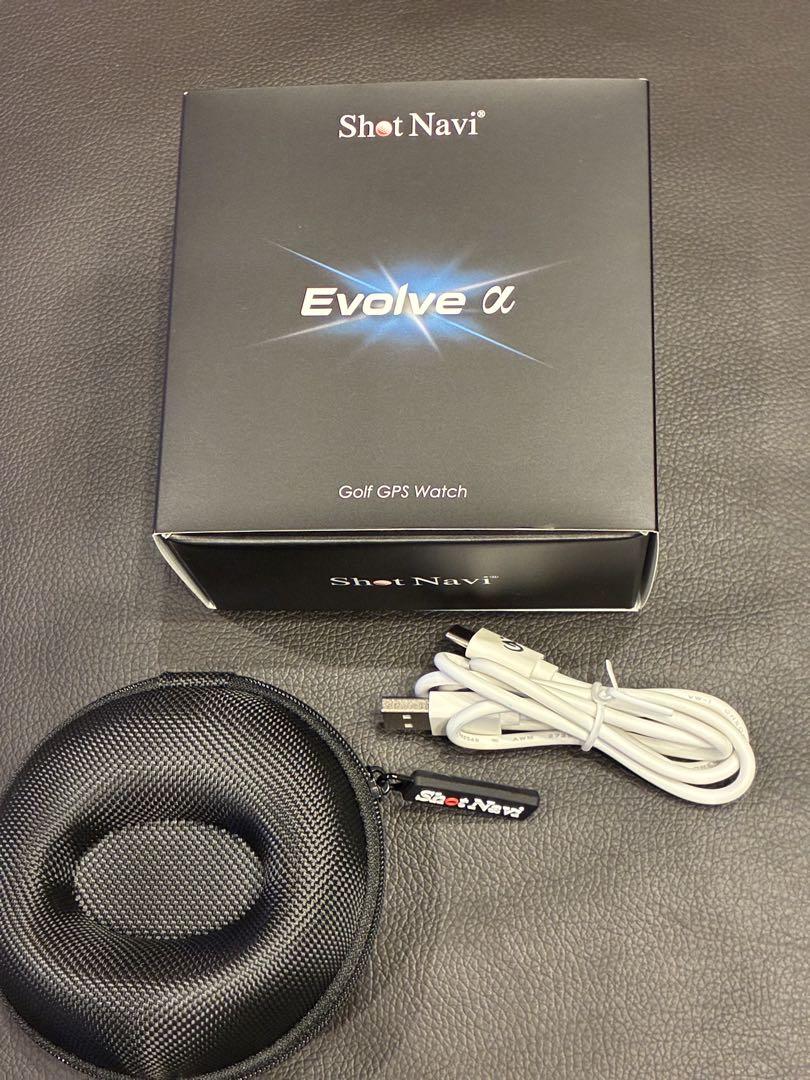 Shot Navi Evolve α Golf GPS Watch
