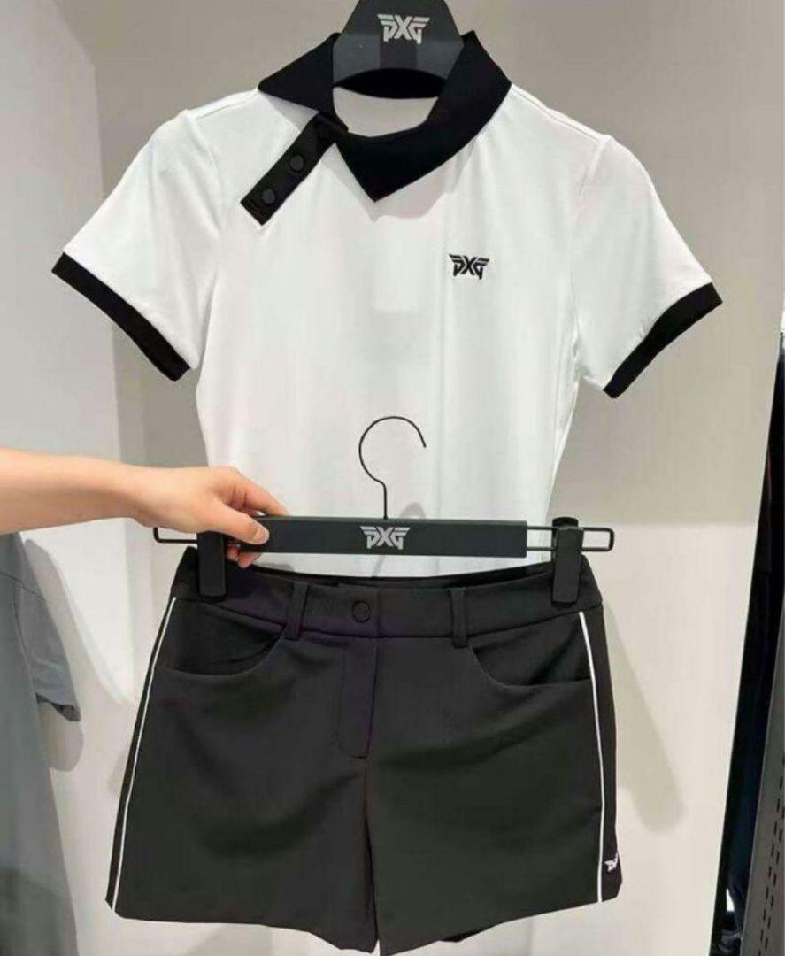 PXG ゴルフ ウェア レディースポロシャツ·ショートパンツ 2点