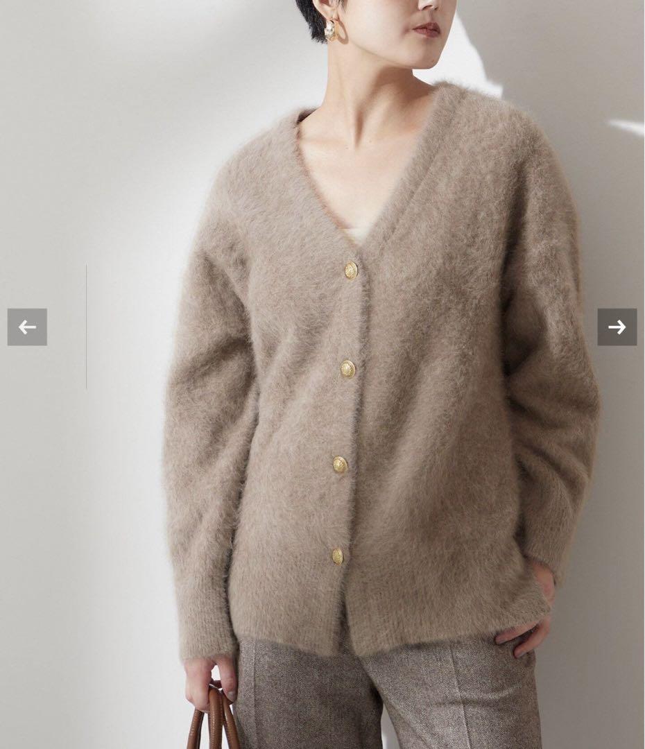 JOURNAL STANDARD FOX CASHMERE Vネックカーディガン